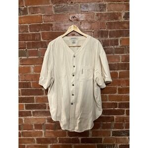 Venezia worn to perfection vintage Minimalist off white baseball jersey